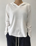 SLENDER SLIT HOODY