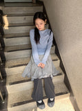 Rayuni Stripe Bootcut Banding Pants