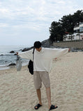 Summer Cool Boucle Collar Short Sleeve Long Ver