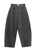 Over Rolled Cotton Pants