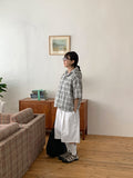 [unisex] Oyuko Banding Pintuck Bermuda Cotton Pants