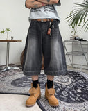 Matio Patch Bermuda Denim Pants