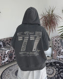 Pet Racing Pigment Hood Zip-Up