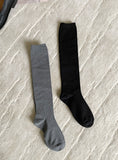 Aruna plain knee socks