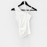 Monne Unbalanced Choker Sleeveless