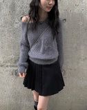 Yoni Angora Square Off Knit