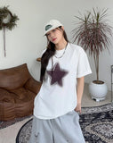 Denid Star Embroidered T-Shirt