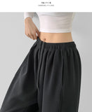 Wide Side Cut Two Way Jogger Banding Training Pants