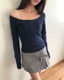 Aest U-neck Burton Ribbed T-shirt