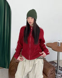 Davenn Track Line Knit Zip-Up