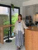 Metten See-Through Hood Boxy Shirt