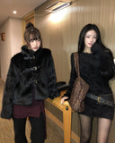 Plmin off-shoulder angora knit one piece