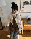 Lua Cashmere Knit Round Cardigan
