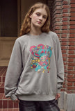 Stuffy Bunny Raglan Pigment Sweatshirt