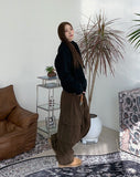 Neel Heavy Knit Hooded Jumper