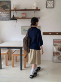 [unisex] Peulryu two-way short sleeve knit zip-up