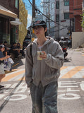 Kuro Trucker Hooded Jacket
