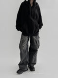 Lucle Wide Cargo Pants