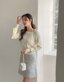 Candy Halter Round Knit