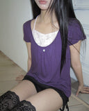 Koronin Halter Short Sleeve T-shirt