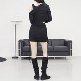 Mudio Cardigan + Sleeveless + String Skirt Set