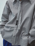 [LANARCH] Eckley Stripe Tie Shirt