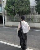 Hearts Linen Cotton Wide Pants