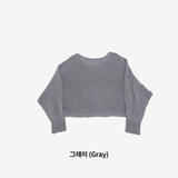 [NONCODE] ONBIA Damage Knitwear