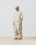 Rib Side Vijo Parachute Cargo Pants