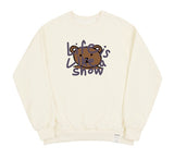 Big Drawing Letter Bear Sweatshirt