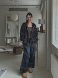 Kokia Camo Two Way Hooded Zip-Up