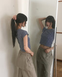 Nuka Two Way Nylon Parachute Skirt Pants