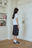 Animal Stitch Bermuda Denim Pants