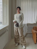 Media Cotton Bijo Wide Pants