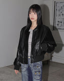 [Lining Fur] VICOM Vintage Leather Blouson Jacket