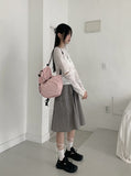 Cliff Color Matching String Mini Nylon Backpack