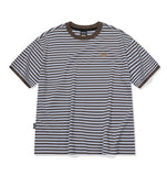 Cat Stripe Ringer Tee