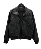 (unisex) Lumiere Overfit Leather Jacket