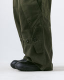 Snap Oblique Cargo Balloon Pants