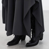 Prene Flared Wrap Skirt