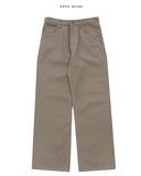 Genty brushed wide pants