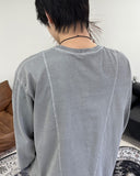 Dieter Pigment Cut Long Sleeve T-Shirt