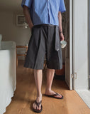 Hilla Pintuck Bermuda Slacks