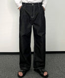 Roll Up Down Wide Denim Pants Regular Ver