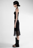 Nubel Lace Halter Tube Top