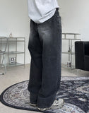 Teden Washing Wide Denim Pants