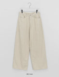 Hoville Corduroy Wide Pants