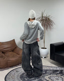 Aaron layered hoodie