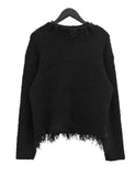 Flat Tweed Knit Cardigan