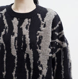 ZMIC Crack Oversized Fit Knitwear